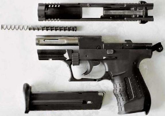 Травматический пистолет Walther P22T, или просто - "Резиновый Вальтер"