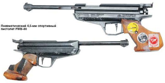 пневматический пистолет для охоты на ворон